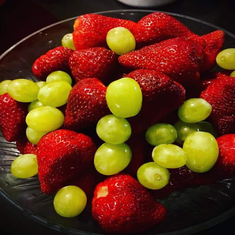 Strawberries Vs. Grapes