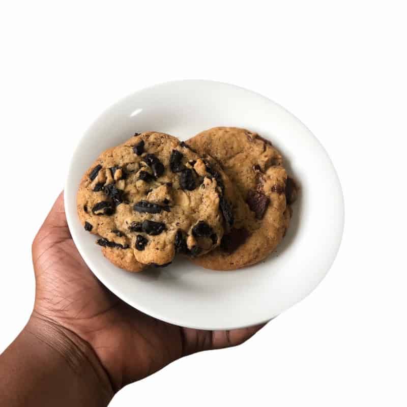 Chocolate Oreo Crumble Cookies
